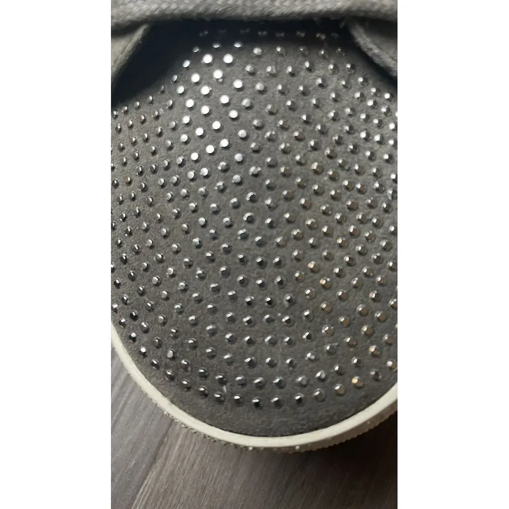 VINCE CAMUTO CHENTA WOMEN SNEAKERS FRENCH GREY COLOR SUEDE Size 8‎